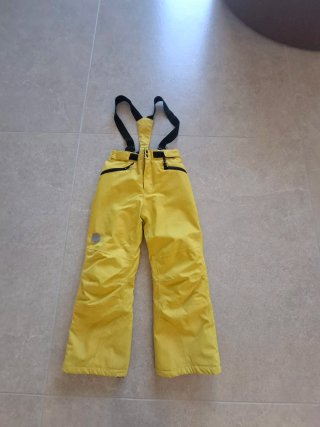 Pantalones de Esquí Amarillos Talla 6 Años