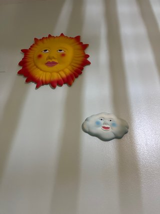 Decoración de Pared Sol y Nube Estrellas, faro