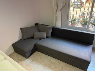 Sofá Cama Canape Gris