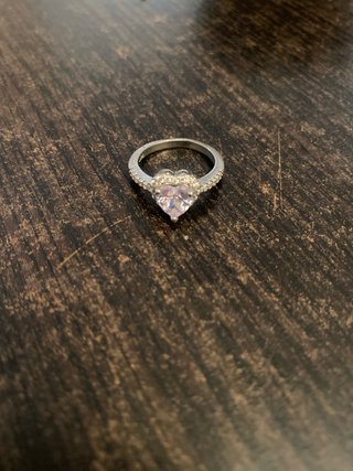 Anillo de compromiso plata S925