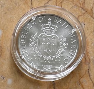 Moneda 1 Onza Plata San Marino 2024