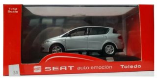 SEAT TOLEDO STYLANCE TDI LUNA GREY ESCALA 1:43