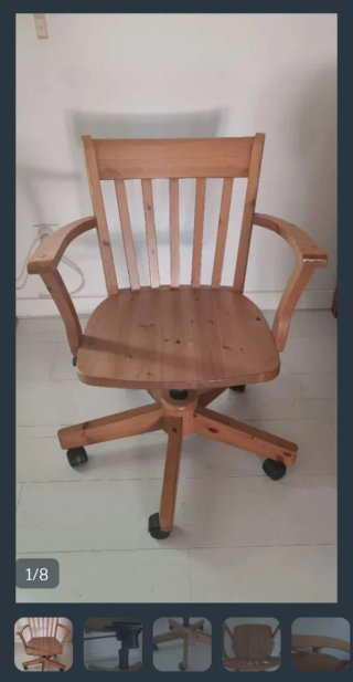 Silla vintage giratoria IKEA JOEL
