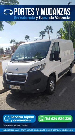 Ofrezco servicio de portes y mudanzas