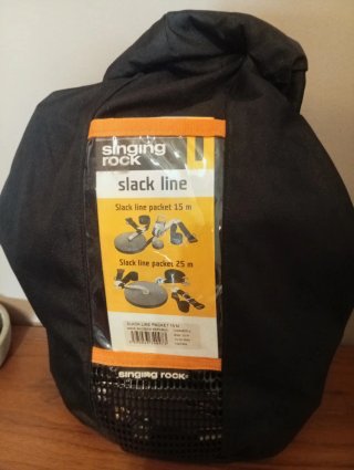 Slackline Singing Rock 25 metros