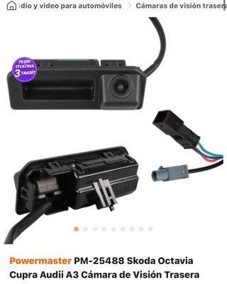 Cámara de Visión Trasera Powermaster PM-25488