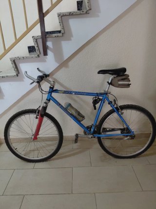 Bicicleta de Montaña Decathlon Azul
