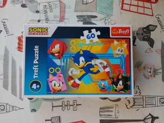 1 Puzzle Sonic the Hedgehog y 1 Puzzle 3D animales