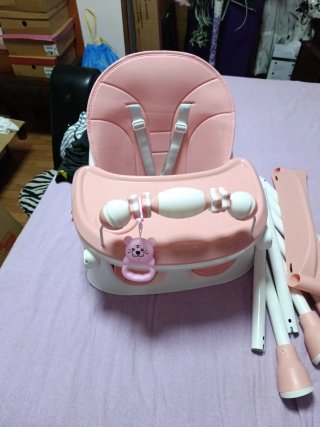 Trona para Bebé Rosa