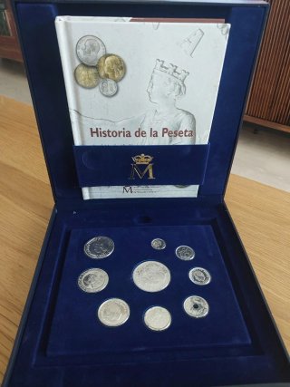 Colección Las Últimas Pesetas en Plata