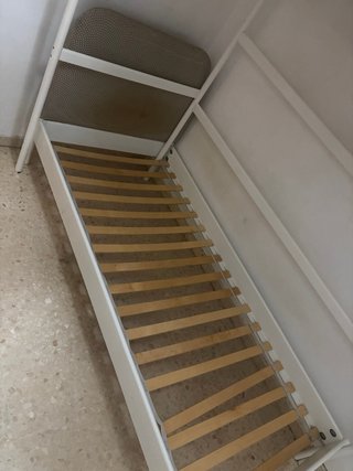 Cama Metálica Blanca