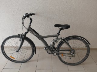 Bicicleta Btwin Gris