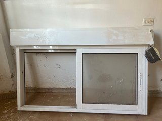 2 Ventanas de Aluminio Blancas