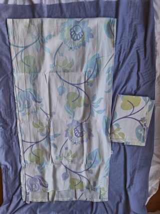 2 Paños de Cortinas Estampadas