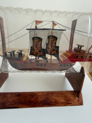 Barco en Botella Artesanal