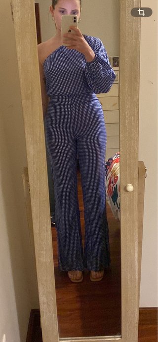Conjunto Dos Piezas Azul Estampado
