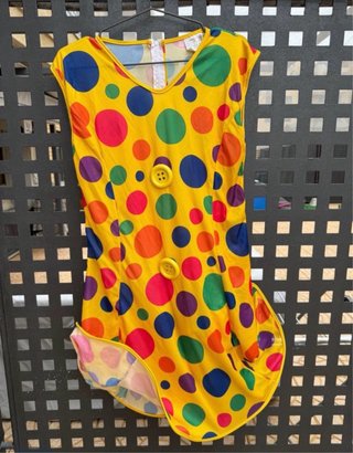 Disfraz de Payasa Multicolor