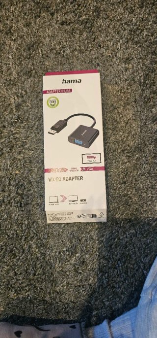 Adaptador de vídeo VGA Hama