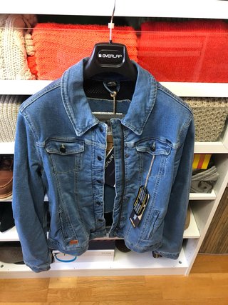 Chaqueta de moto vaquera OVERLAP
