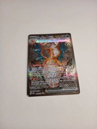 Carta Pokémon Charizard EX Teracristal