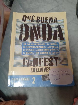 Física y Química 2, Secundaria, Fanfest Edelvives