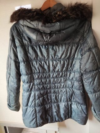 Parka de mujer azul