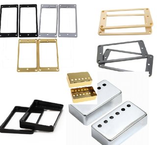 2 Marcos Pastilla Guitarra Humbucker Crema o negro