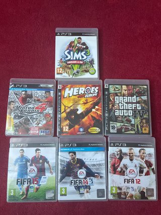 Lote 7 Juegos PS3