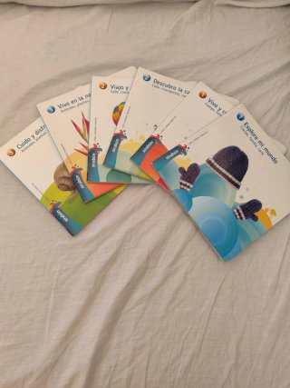 Pack libros educativos de 1 a 3 años. Hojas duras