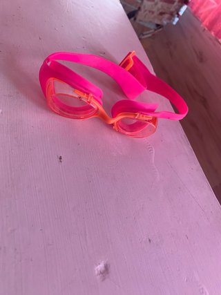 Gafas de Natación Rosa y Naranja