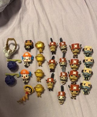 Figuras one piece Kinder Joy (venta por separado)