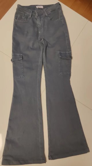 Pantalón cargo Brownie azul T. 36