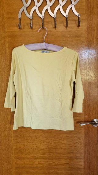 MU 9 - Camiseta Amarilla Manga 3/4 Talla M