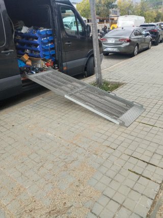 Rampa de Aluminio para Carga