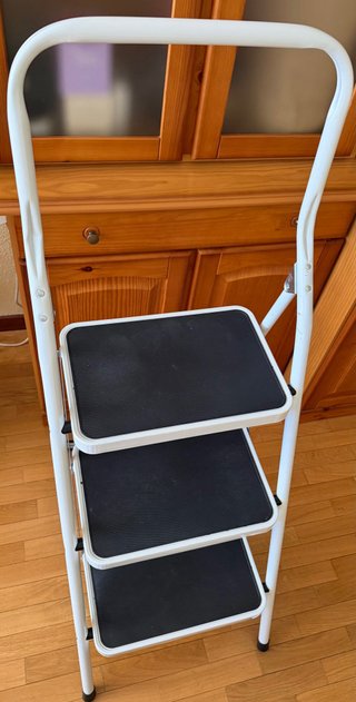 Escalera Plegable de 3 Peldaños