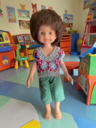 Conjunto para miñeco Paolo