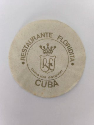 Posavasos Restaurante Floridita Cuba