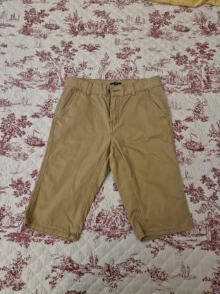 Pantalón corto beige