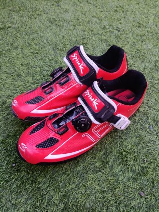 Zapatillas BTT Spiuk Rojas con Calas SPD talla 40