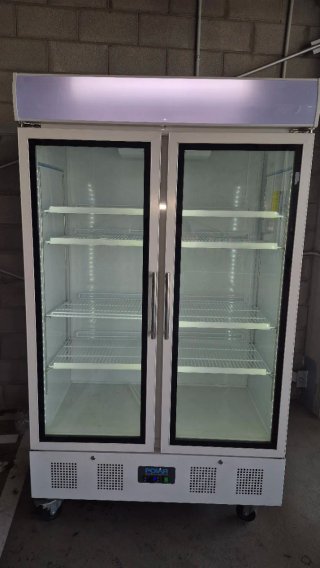 Nevera Expositora Polar de Doble Puerta