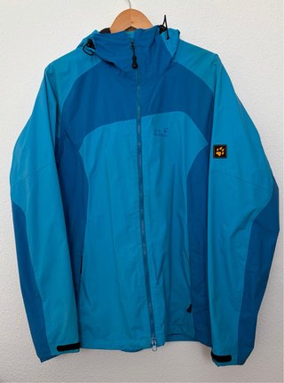 Cortavientos Jack Wolfskin Azul