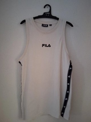Camiseta de Tirantes Fila Blanca Talla M