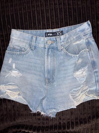 Pantalón vaquero corto FB Sister azul