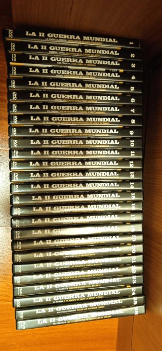 Colección DVD La II Guerra Mundial (26 discos)