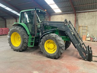 Tractor John Deere 6920 con Pala Tenias