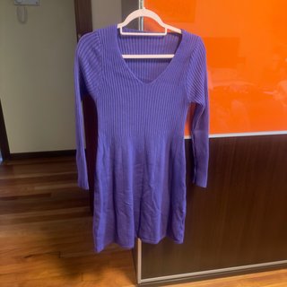 Vestido de Invierno Morado