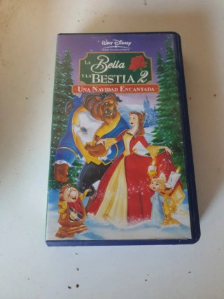 VHS La Bella y la Bestia 2: Una Navidad Encantada