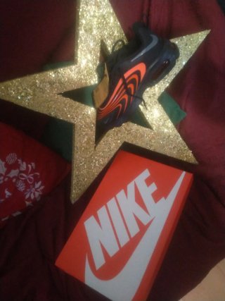 Zapatillas Nike Negras y Naranjas