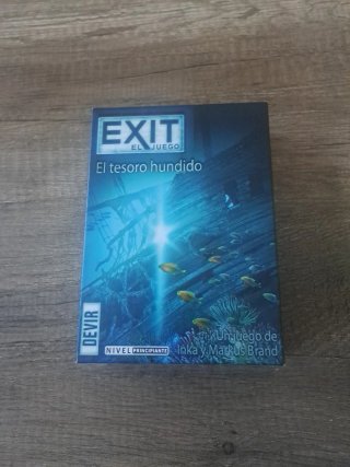 Juego de mesa Exit: El tesoro hundido