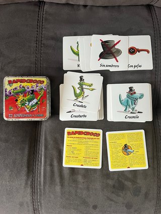 Juego de mesa Rapidcroco. Super divertido